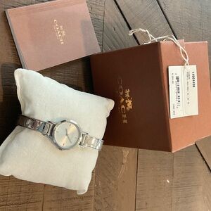 Coach Silver-Tone Women's Watch